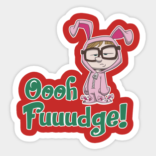 Oh Fudge Sticker